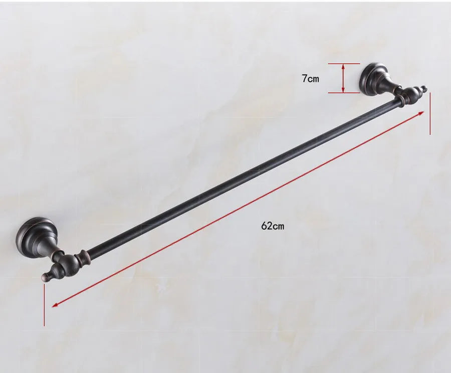 Oil Rubbed Bronze Bathroom Towel Shelf Towel Holder
