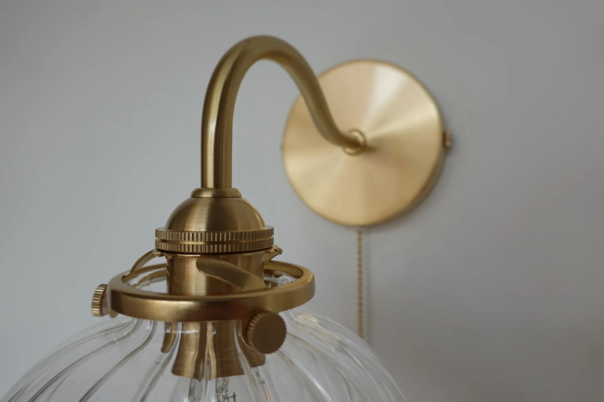 Iwhd Little Glass Ball Led Wall Light Fixtures