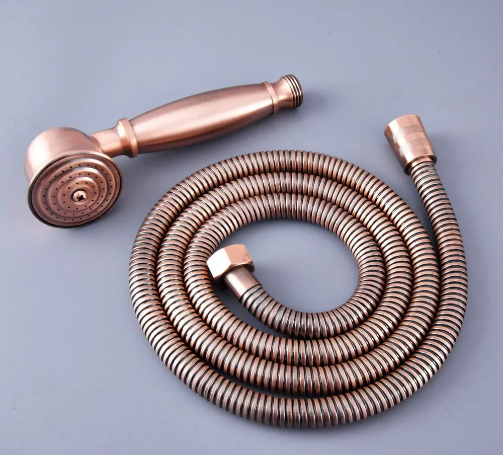Red Copper Antique Telephone Hand Held Shower Head