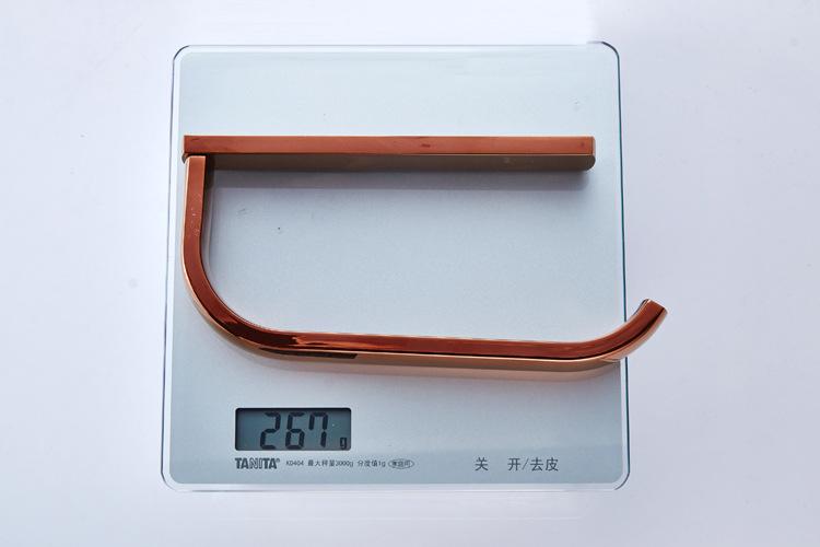 Biggers Luxury Rose Gold Copper Bathroom Paper Holder