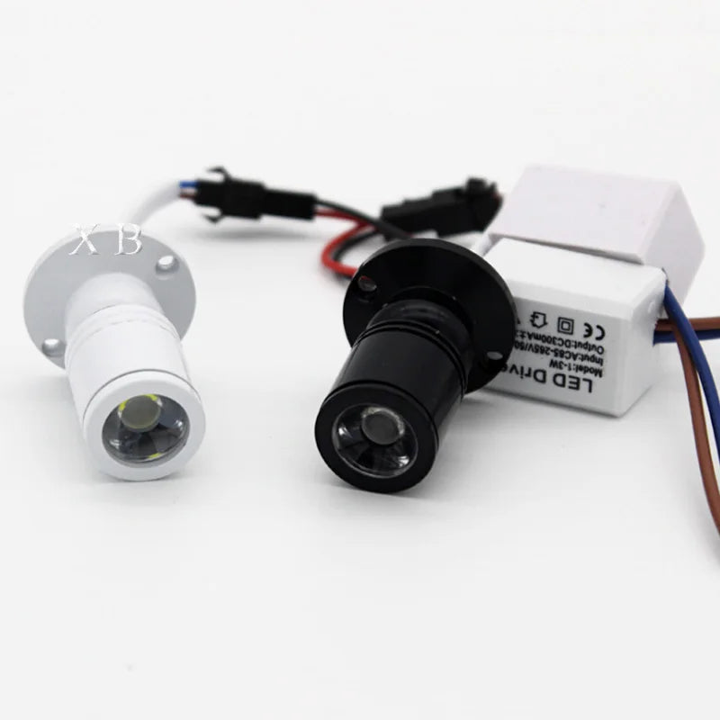 1w 3w Led Recessed Cabinet Mini Spot Light