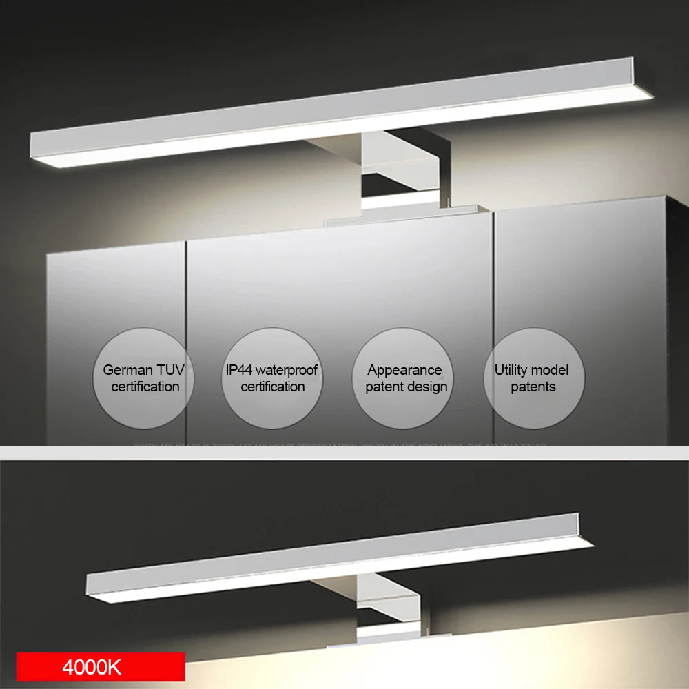 30/60cm 4000k Mirror Light Led Wall Light Makeup