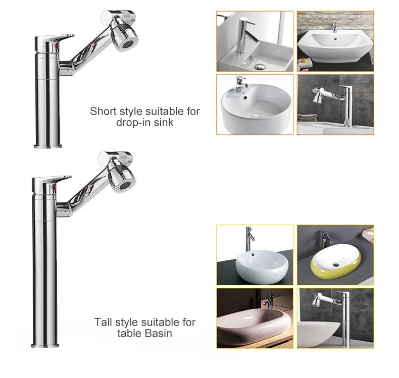 Ellen Bathroom Sink Faucet Cold Water Mixer Crane