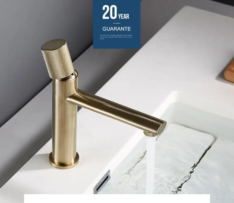 Smesiteli Bathroom Ceramic Core Sink Faucet Never Rust
