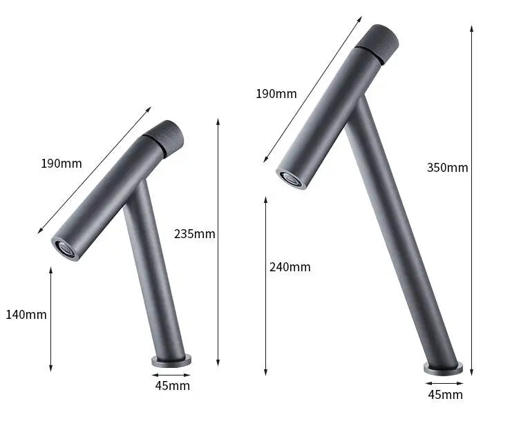 Tuqiu Basin Faucet Bathroom Lever Cold Brass Water