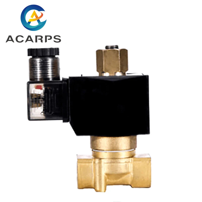 3/8 1/2 1-1/2 Brass Normally Open Solenoid Valve