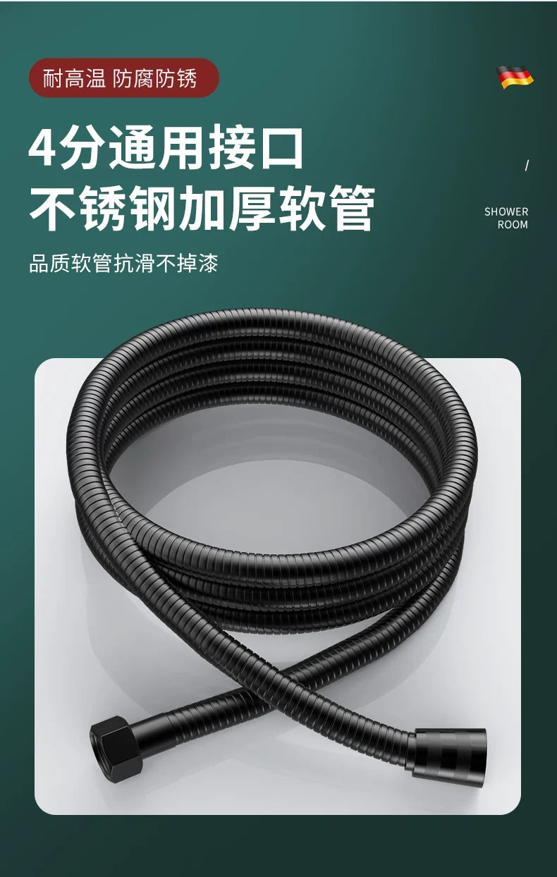 135mm Big Panel Supercharge Waterfall Shower Head Modes