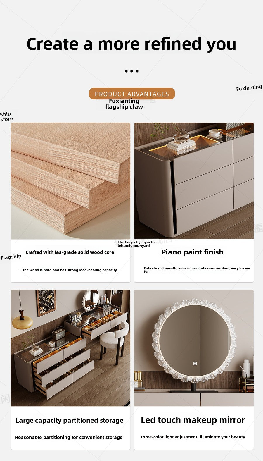 Dressing Table Chest Of Drawers Bedroom Sets Modern