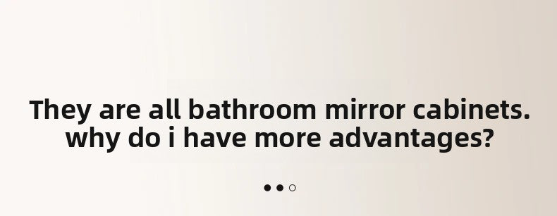 Smart Led Bathroom Mirror Cabinet - Space Aluminum