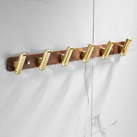 Tuqiu Robe Hook Clothes Hook Towel Hanger Wood