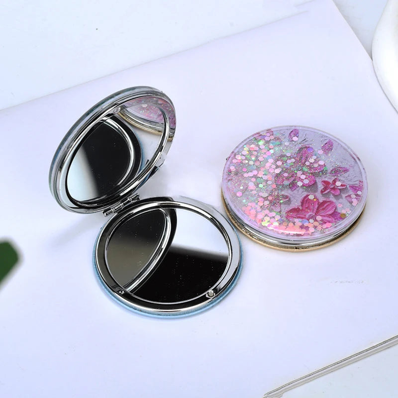 Mini Pocket Makeup Mirror Creative Cosmetic Compact Mirrors