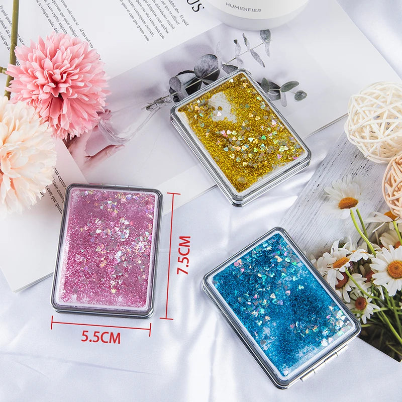 Mini Pocket Makeup Mirror Creative Cosmetic Compact Mirrors