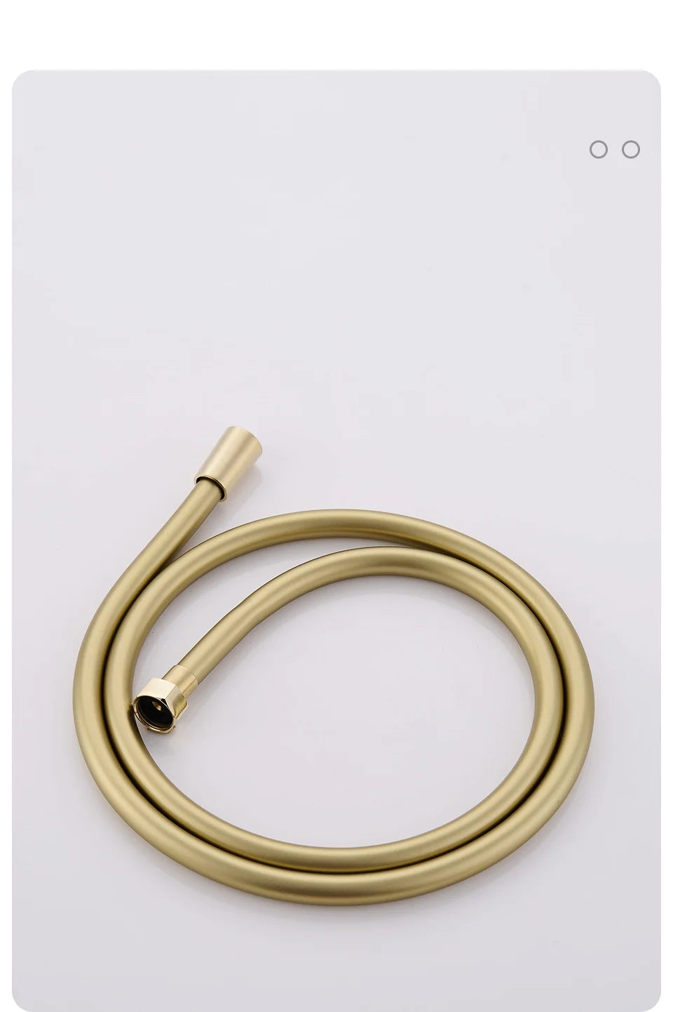 Bathroom Shower System Brushed Gold Cold Faucet Bath