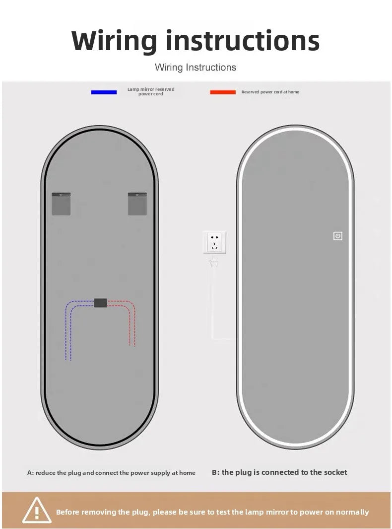 11 47 Inch Full Body Mirror Smart Led
