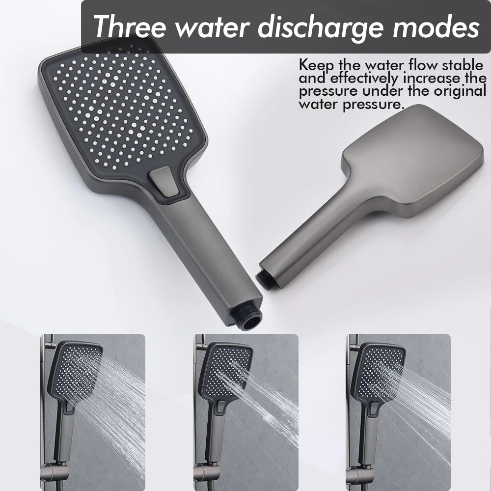 10 Inch Shower Head Handle Square Shower Faucet