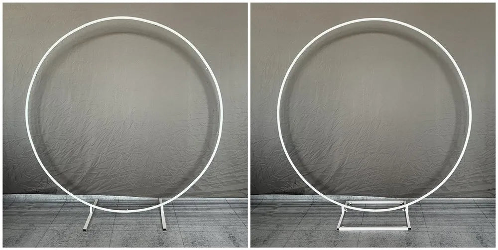 Metal Circle Stand Wedding Balloon Arch Round Balloon