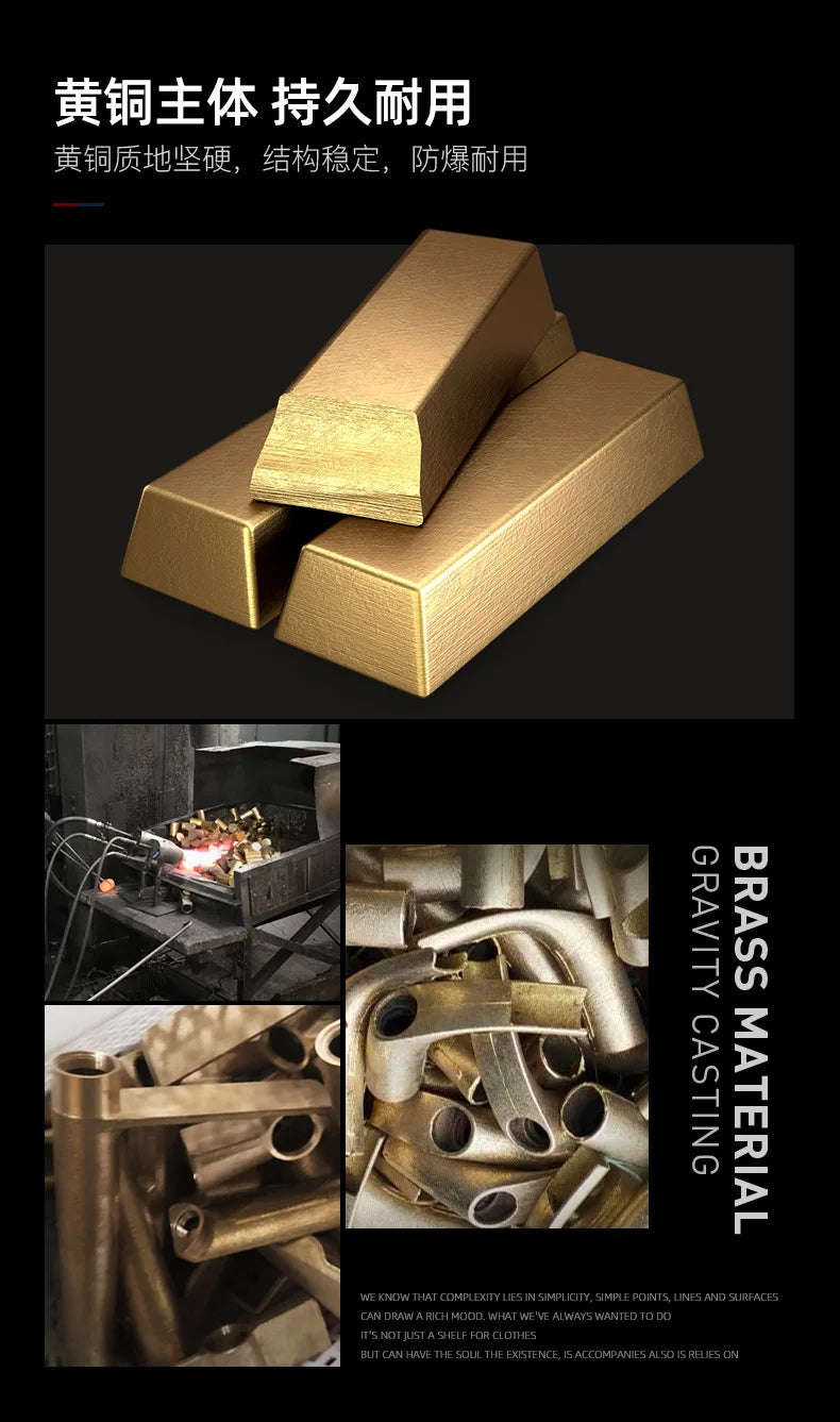 All Copper Black Gold Basin Faucet Sink Faucet