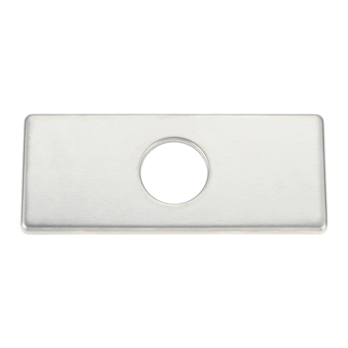 1pc Faucet Cover Plate Stainless Steel Deck Plate
