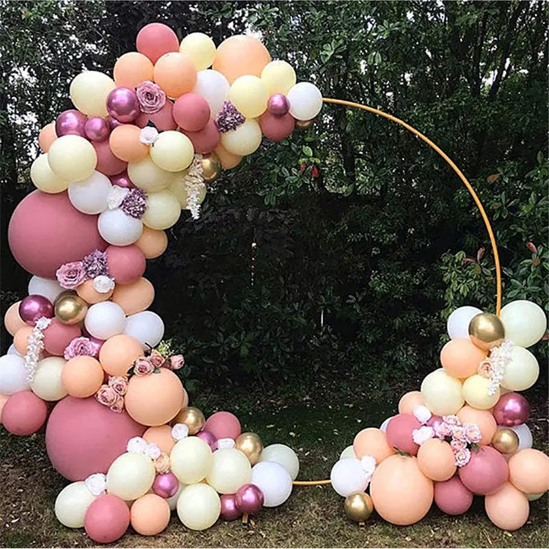 Metal Circle Stand Wedding Balloon Arch Round Balloon