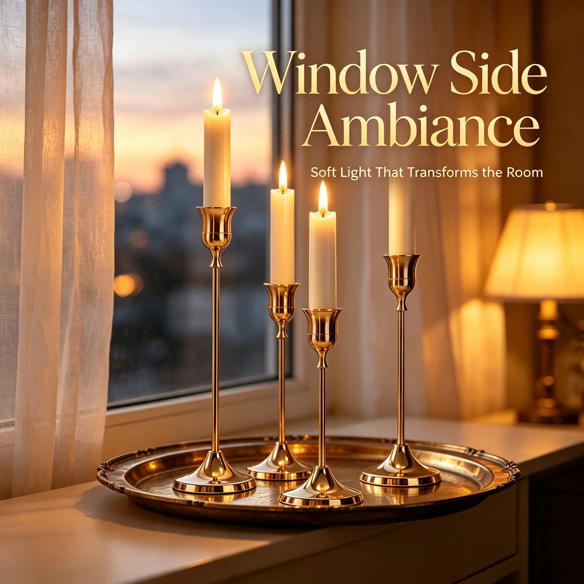 Wedding Decor Slim Stem Candle Holder Of Classic