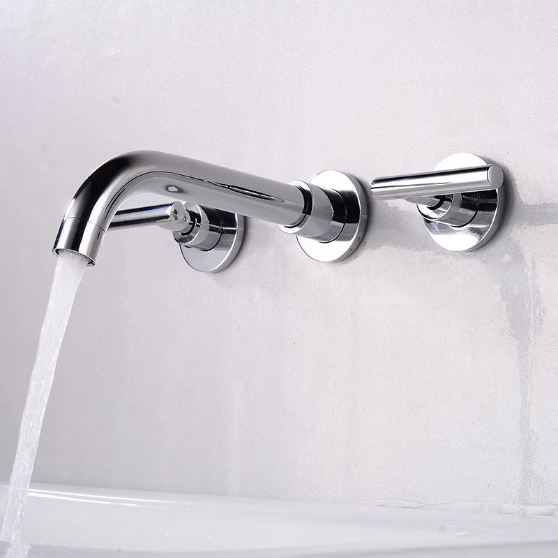 Bakala Brass Matte Black Bathroom Sink Faucet Tap