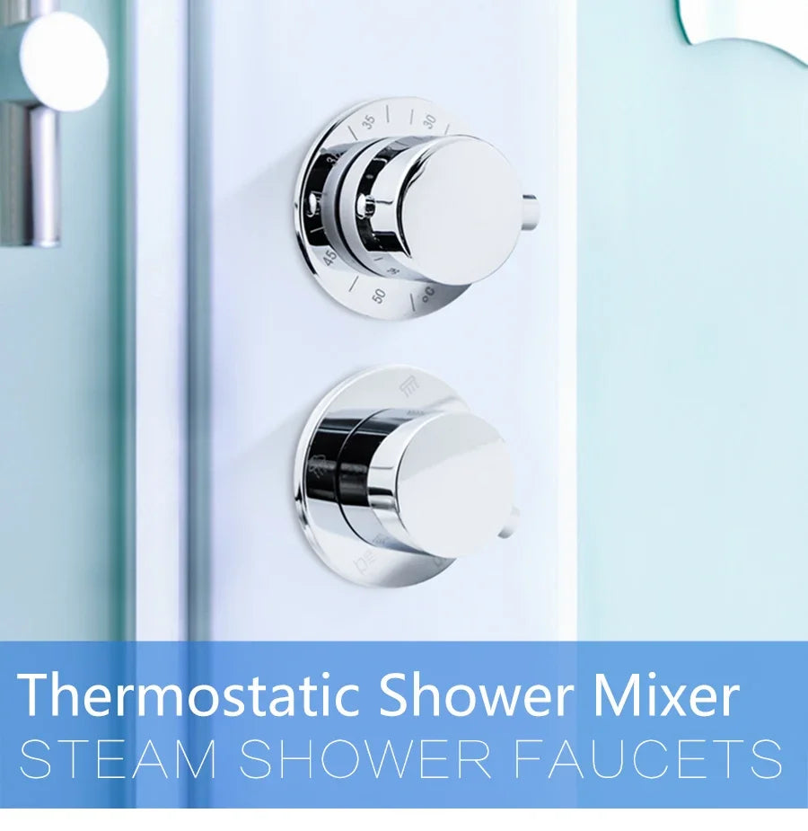 Thermostatic Shower Faucets 2/3/4 Outlet 10cm /12 5cm