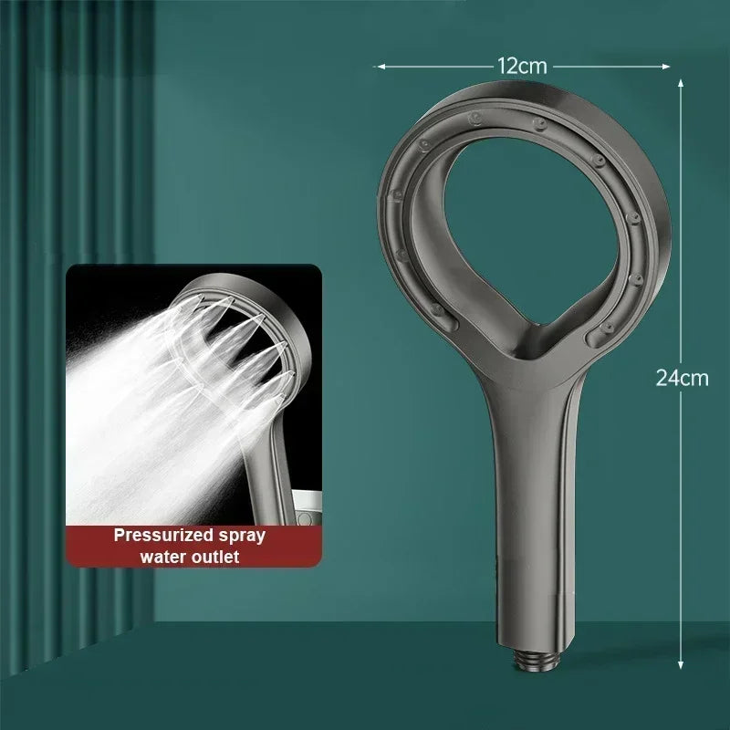 Bathroom Spray Shower Head Pressurized Handheld Shower Big