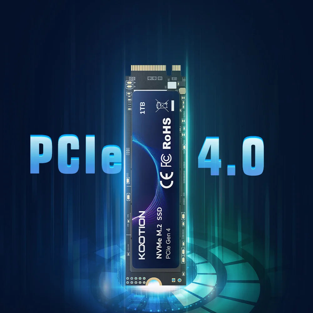 Kootion 1tb Nvme M2 Ssd Heat Sink Gen4