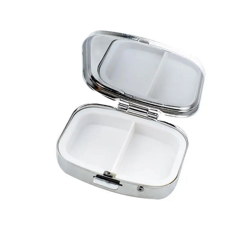 Multi Compartment Mini Jewelry Display Case Mirror Storage
