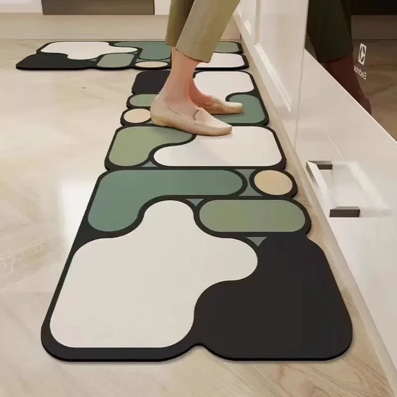 American Floor Mats Pvc Leather Waterproof Doormat Anti-Slip