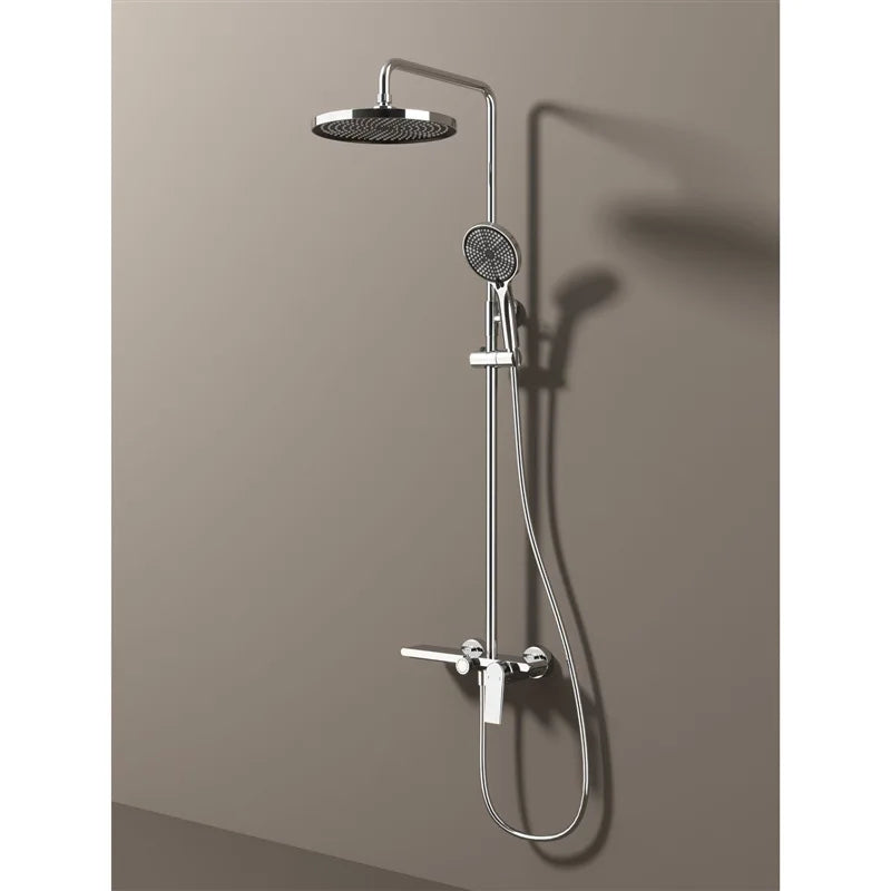 Kemaidi Brushed Gold Shower System Bathroom Shower Faucet