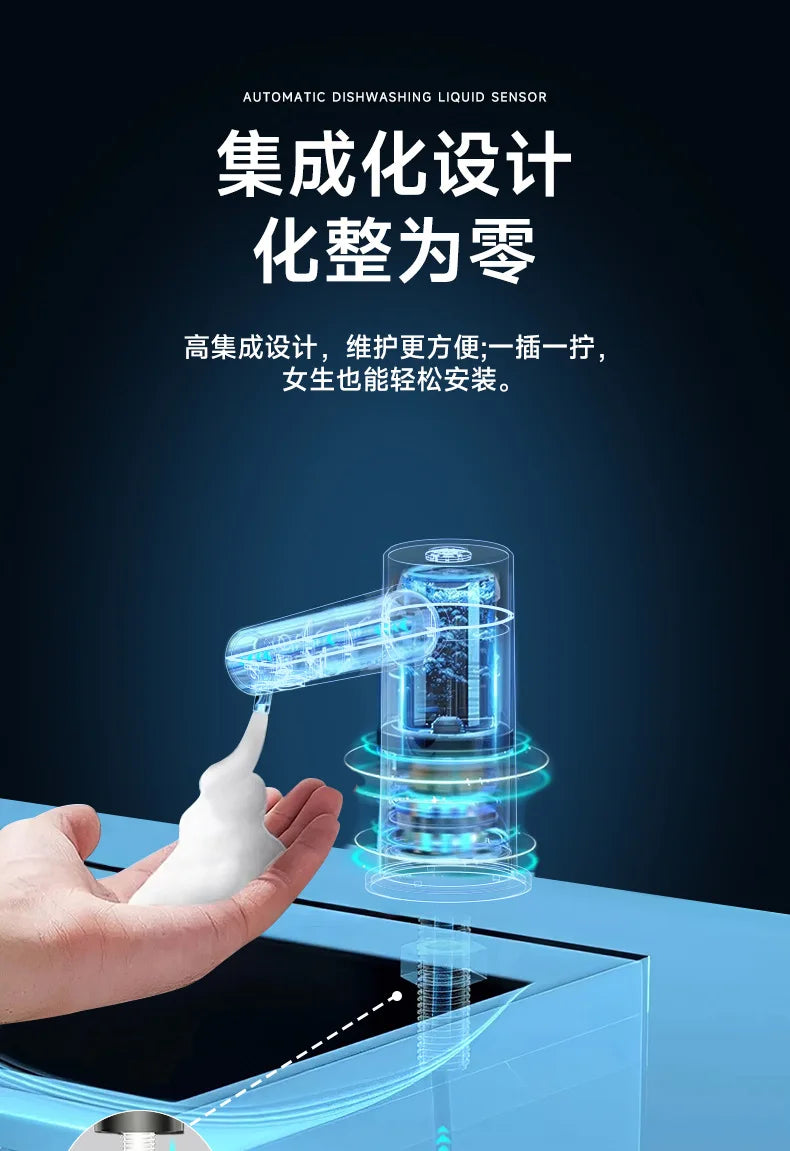 Touchless Automatic Soap Dispenser Sink Countertop/Bathroom