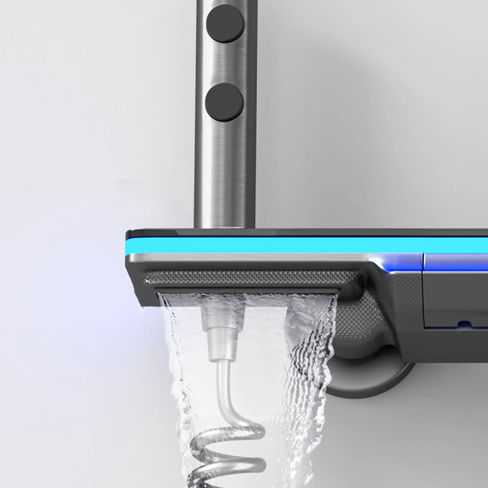 Oxg Brass Bathroom Faucet Thermostatic Shower Faucet Digital