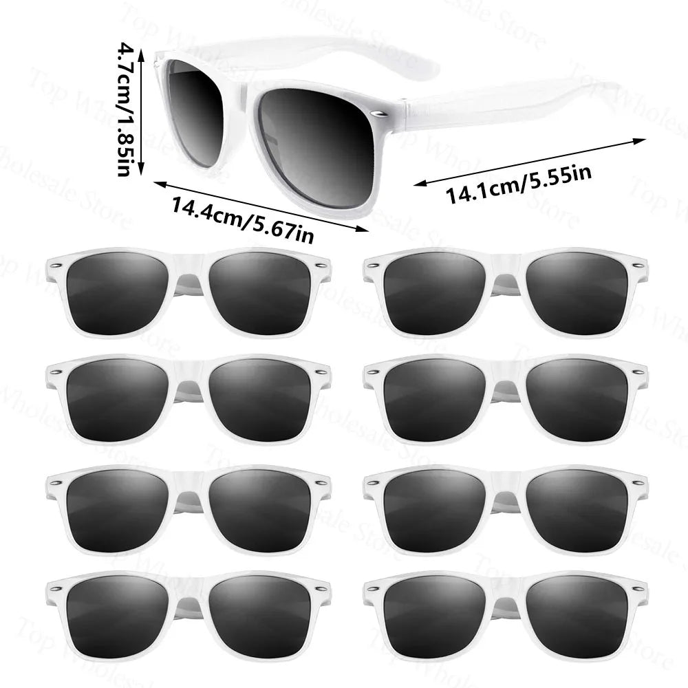 12-100pcs Wedding Bridal Heart Shaped Sunglasses Party Favors