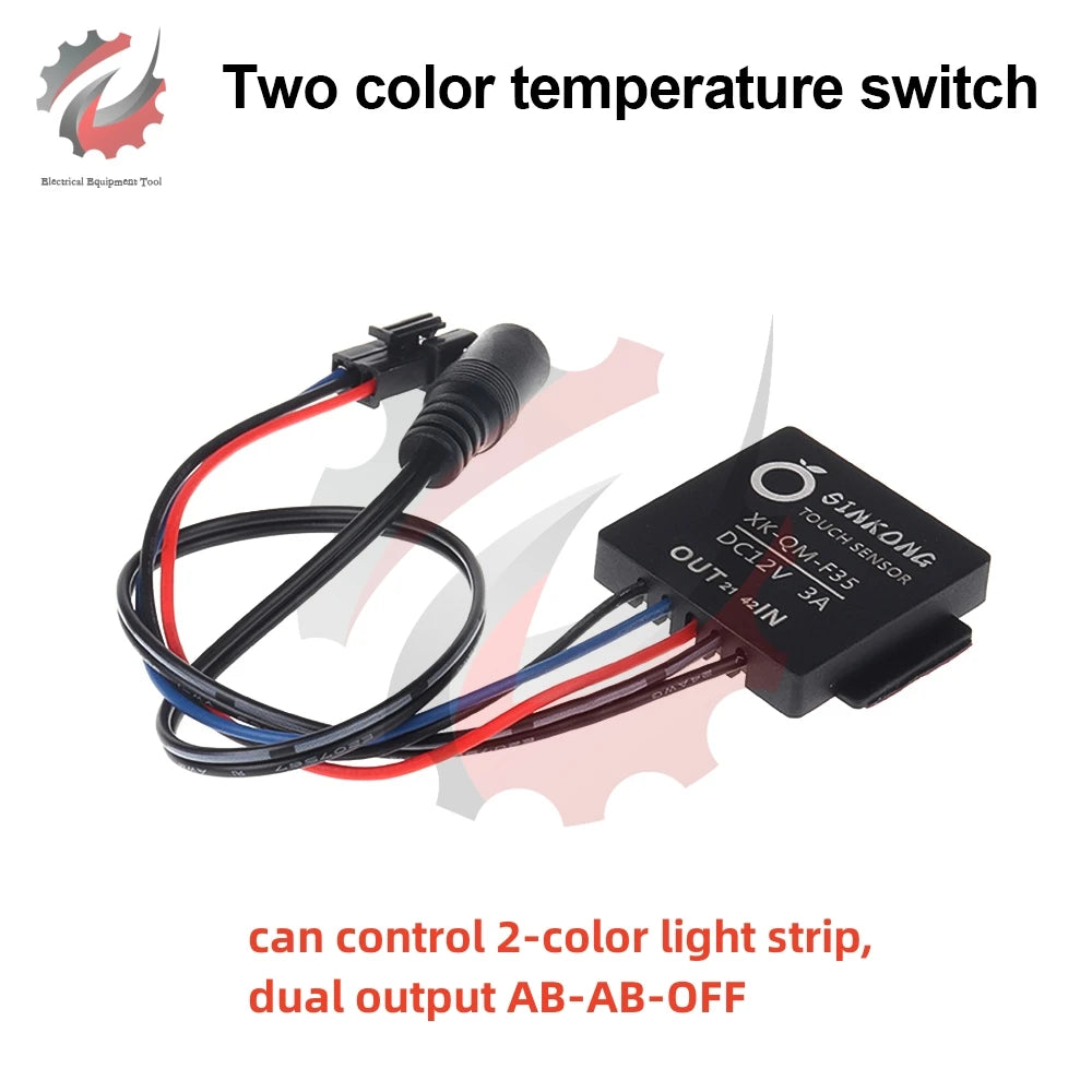 Dc 5-12v Bathroom Mirror Switch Led Inductive Dimming