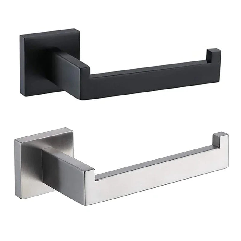 304 Stainless Steel Bathroom Matte Black Toilet Paper