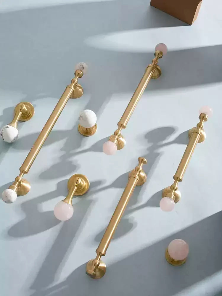 High End French Cabinet Handle Light Luxury Bathroom