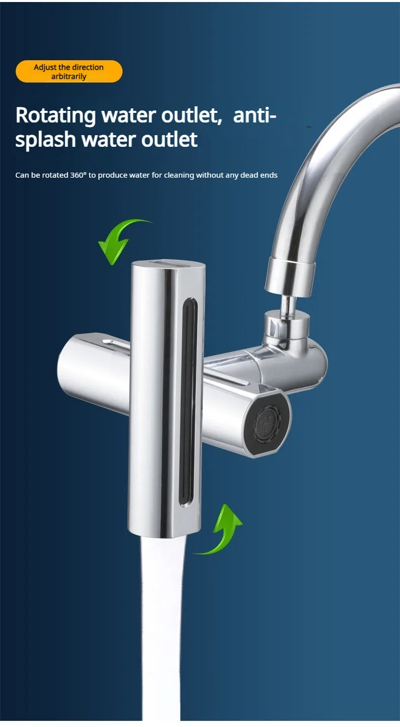 Sink Faucet Connector Sink Waterfall Faucet Splash-Proof Artifact