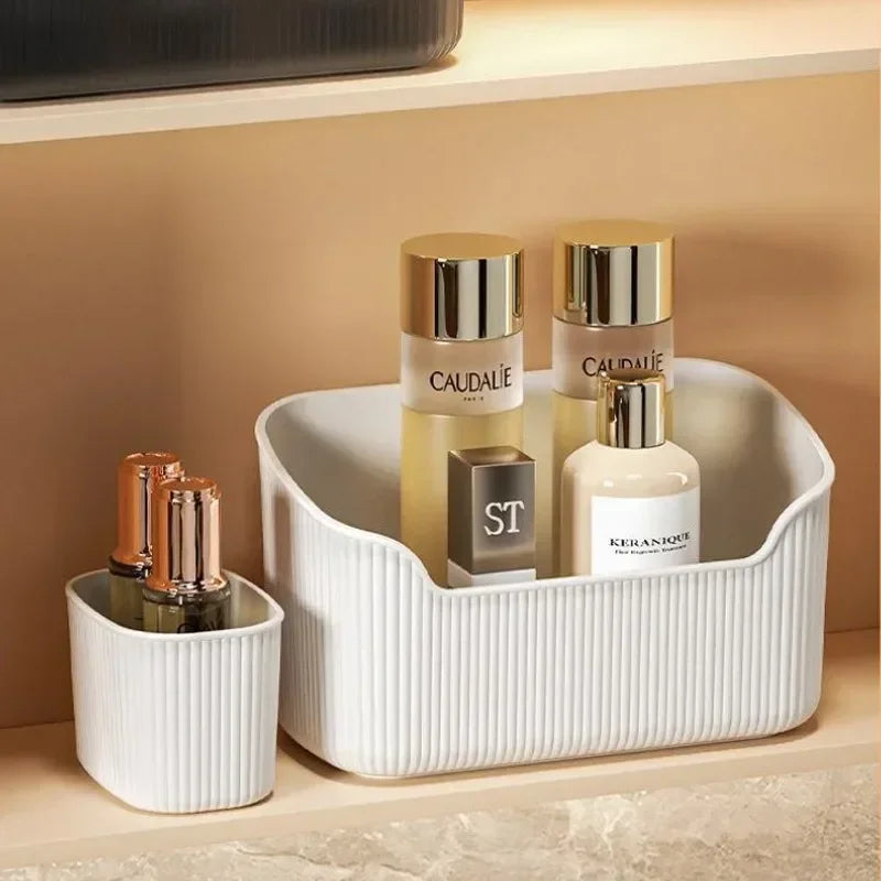 Large Capacity Cosmetic Storage Box Makeup Organizer Bathroom