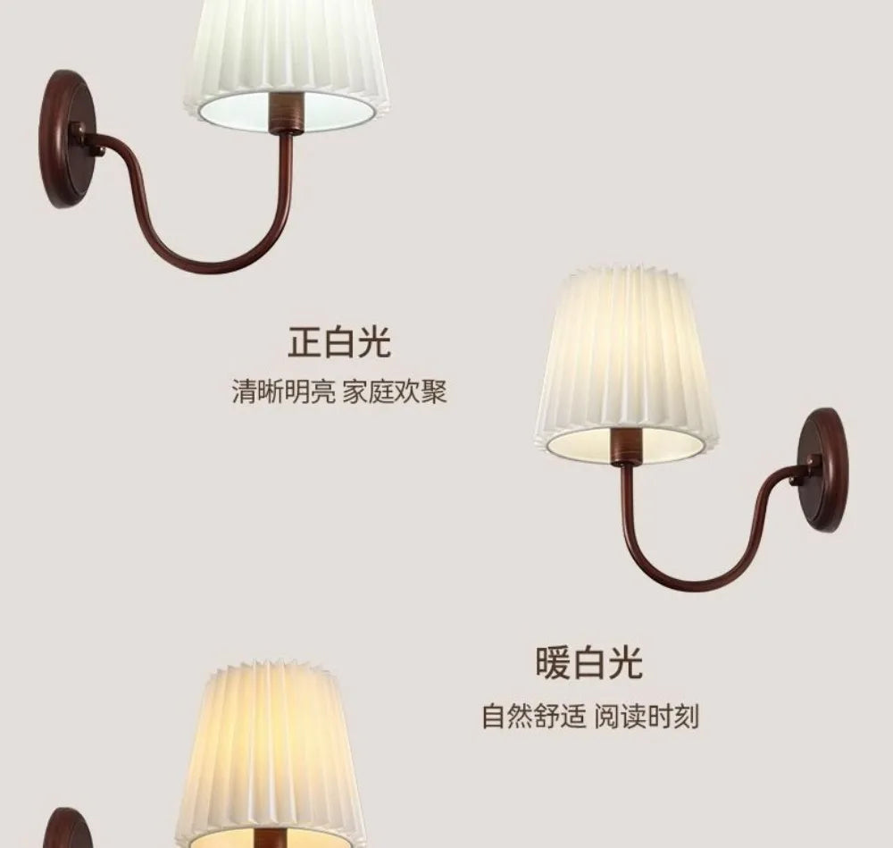 Rustic Vintage Wall Sconce French Minimalist Nordic Style