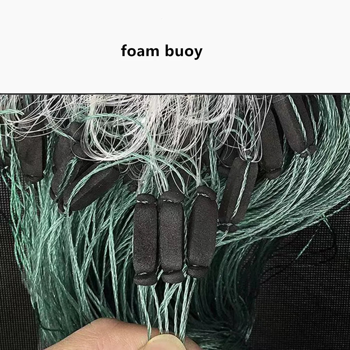 Monofilament Nylon Fishing Net 3layer Sink Gill Net