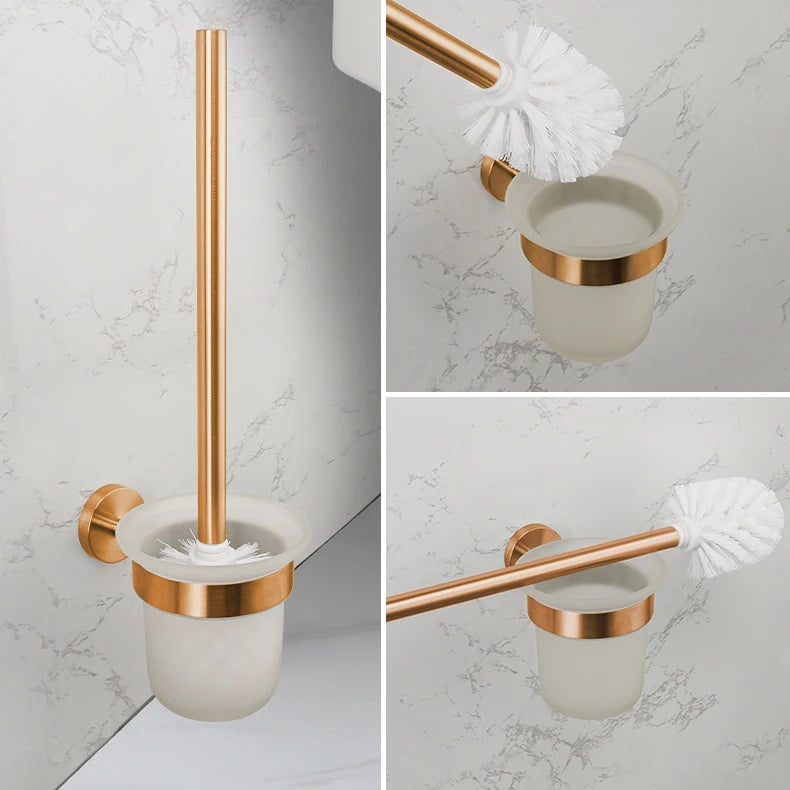 Bathroom Hardware 304 Stainless Steel Rose Gold Towel