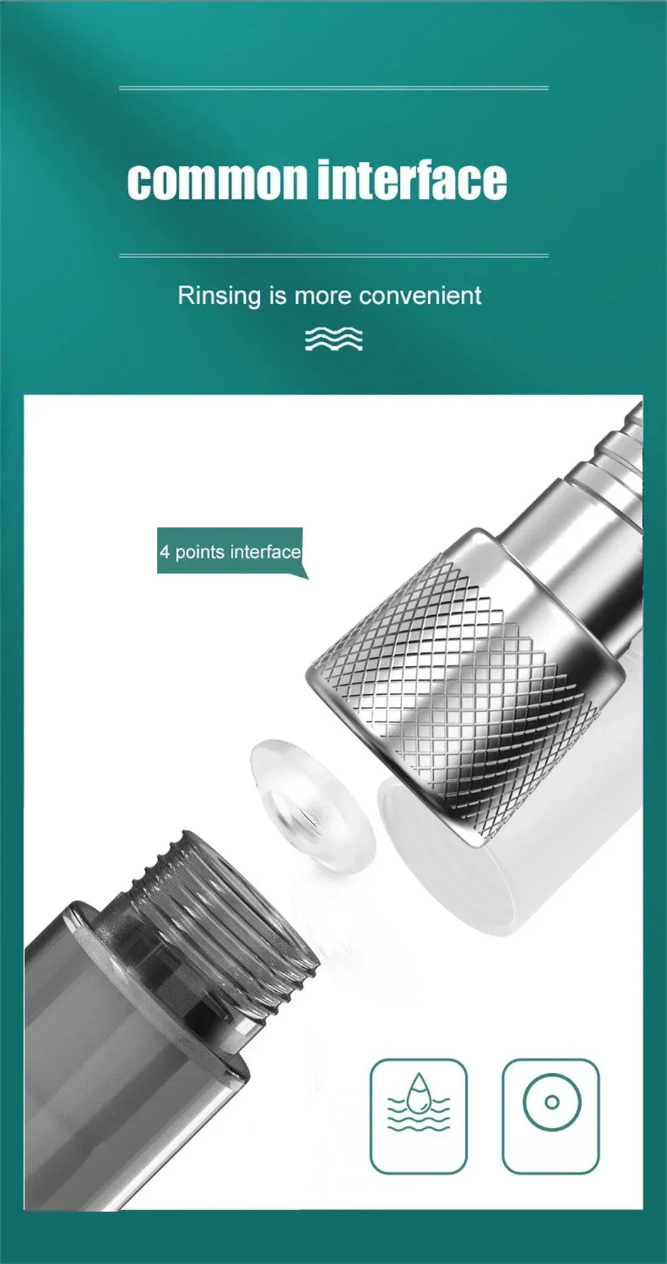 High Pressure Shower Head Handheld Bathroom Shower Filter