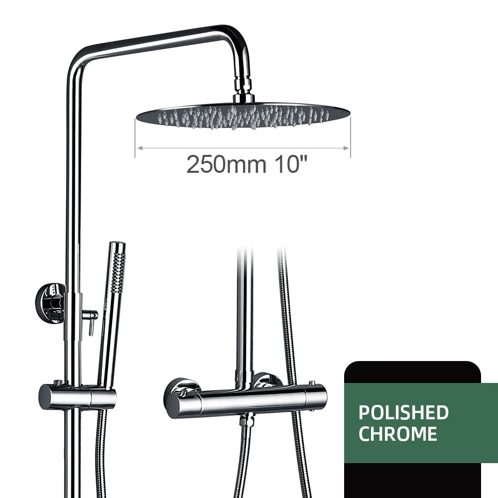 Shower System Thermostatic Shower Faucet Thermostat Bathroom