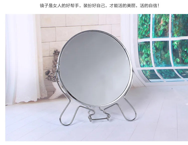 Makeup Cosmetic Mirror Round 360 Degree Rotation Face
