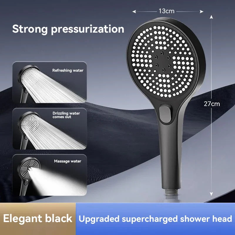 Original Shower Head Large Panel Booster Shower Water