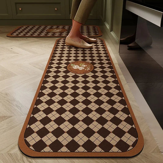 Carpet American Long Rug Modern Balcony Dirt-Resistant Non-Slip