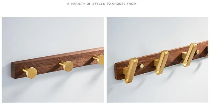 Tuqiu Robe Hook Clothes Hook Towel Hanger Wood