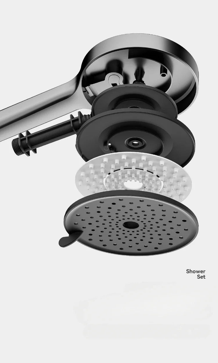 Two Ways Water Outlet Bathroom Shower System Wall