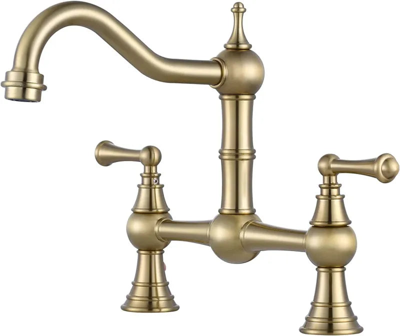 Sink Tap Rotation Total Brass Lead Classical Double